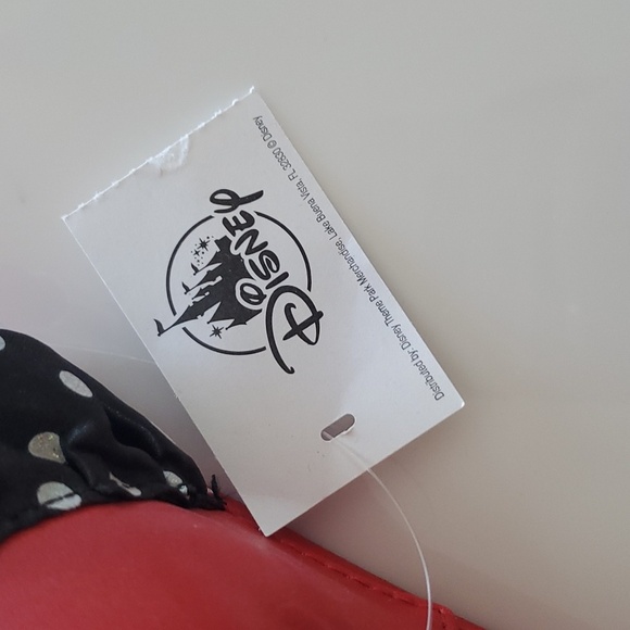 NWT Disney | Minne Mouse Red White Blue Slides | Women Size 8-9 - Picture 5 of 5